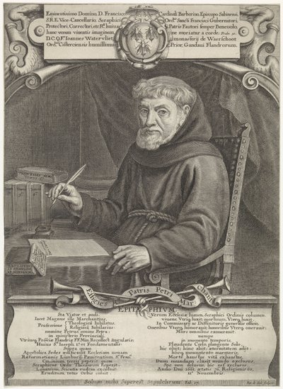 Portrait of Pierre Marchant (engraved by Pieter de Jode II) by Pieter de Jode II